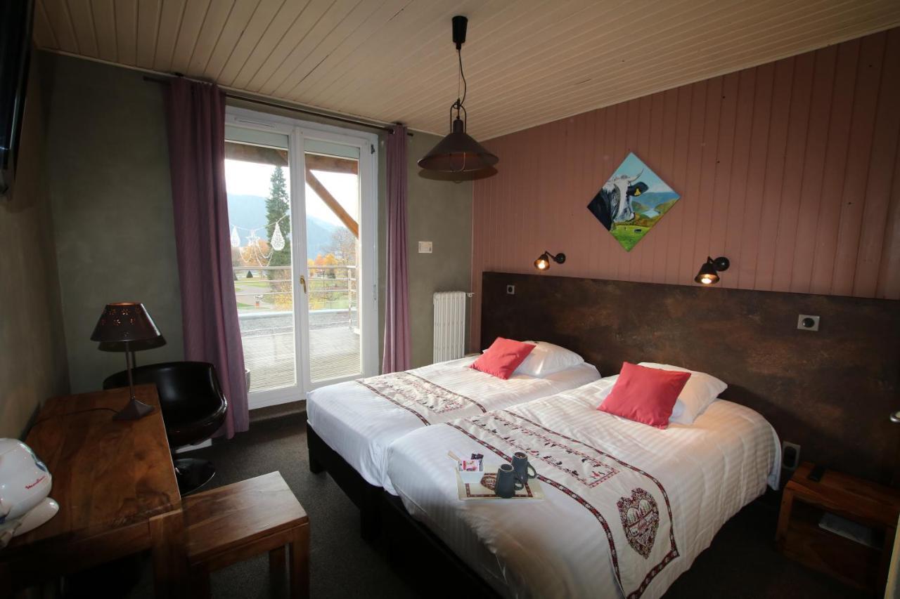 Hotel Les Loges Du Parc Gérardmer Exterior foto