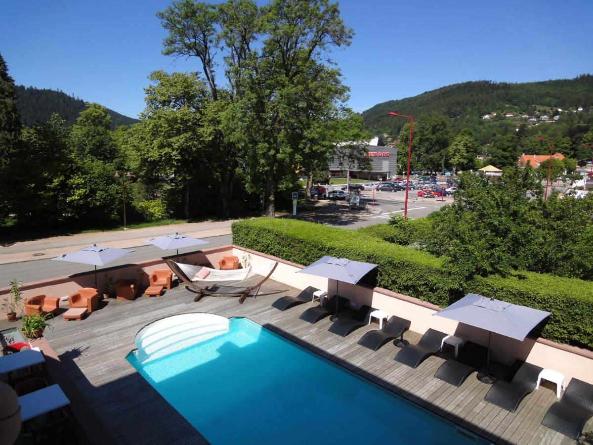 Hotel Les Loges Du Parc Gérardmer Exterior foto