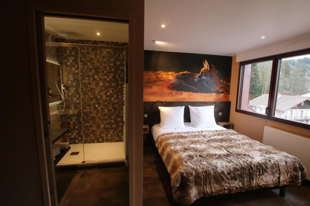 Hotel Les Loges Du Parc Gérardmer Exterior foto